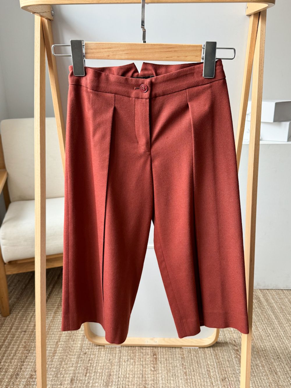 Новые шерстяные брюки Loro Piana, 116