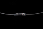 Ожерелье WIRE CARBON II, METAX, черное, 45 см.