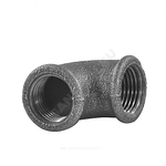 Угольник проходной чугун Ду 15 (1/2") ВР/ВР Fittex