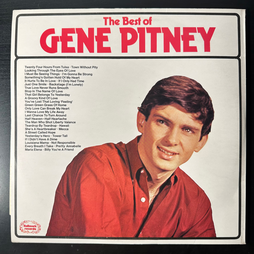 Gene Pitney ‎– The Best Of Gene Pitney 3LP (Англия)