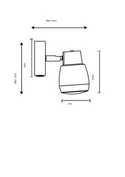 Бра Arte Lamp Cuffia A5621AP-1CC