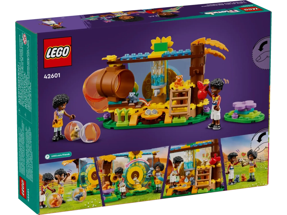 Конструктор LEGO Friends 42601 Игровая площадка для хомячков