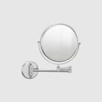Зеркало настенное двустороннее  Ø200 мм латунь VANITY 08009.2.B глянцевый