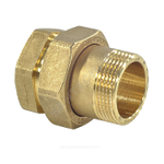 Соединитель латунь американка Ду 40 (1 1/2") прямой ВР/НР R18SP Giacomini R18SPY007