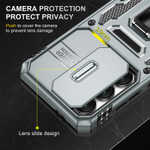 Чехол Safe Case с кольцом и защитой камеры для Samsung Galaxy S25 FE