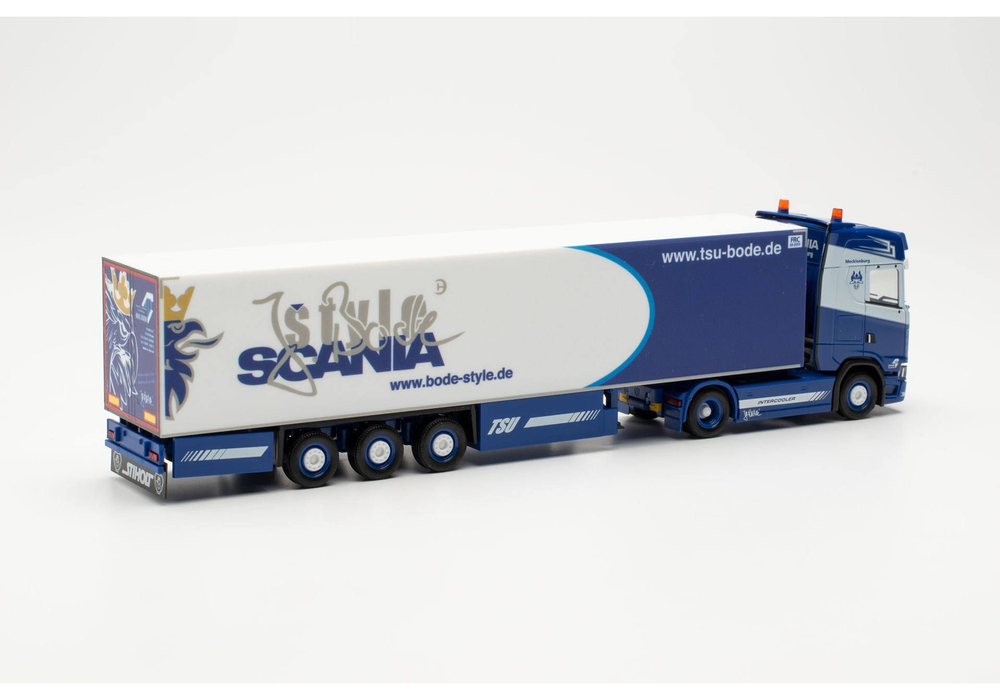 Грузовик Scania CS 20 HD, пп рефрижератор „TSU Bode“