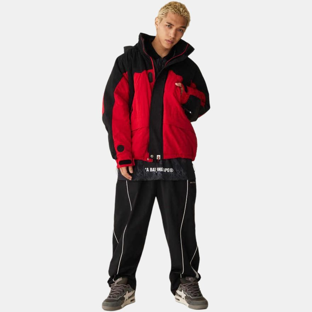 A Bathing Ape Bathing Ape Logo Nylon Track Брюки черный