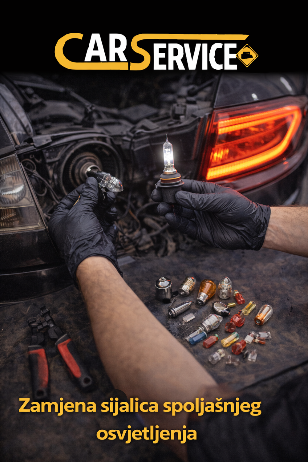 Exterior Light Bulb Replacement