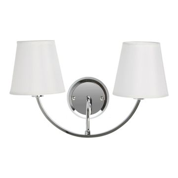 Бра 2*Е14 329022102 хром/белый Вега 5 MW-Light