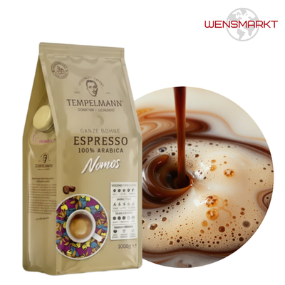 Кофе зерно Tempelmann Nomos Espresso arabica 1000 гр (Германия)