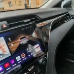 Магнитола для Toyota Camry 70 2017-2020 (без JBL) - Canbox 1053/1050 Qled, Android 10, Быстрая, SIM-слот