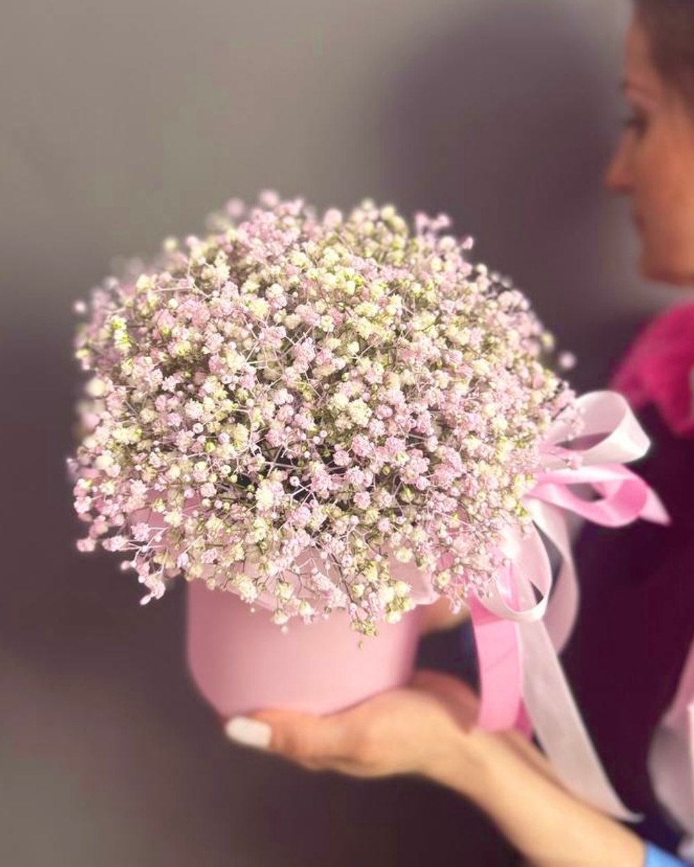 Композиция с гипсофилой