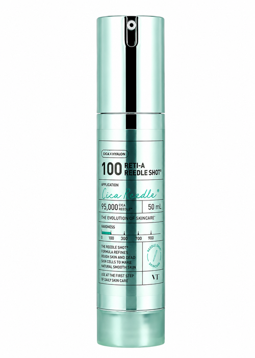 VT Cosmetics Cica-Hyalon Reedle Shot 100 Бустер-сыворотка с гиалуроном (салатовый)