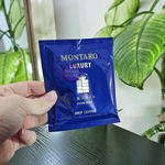 Кофе MONTARO LUXURU молотый фильтр пакет Умеренный 11 гр*6 синий