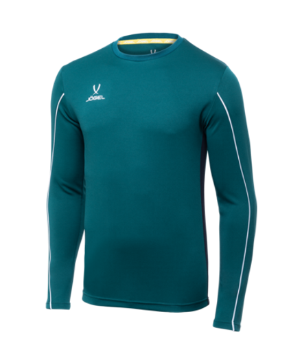Футболка вратарская CAMP GK Padded LS, зеленый/черный/белый