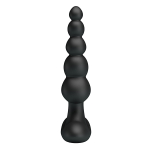 Черный анальный вибростимулятор 12см Pretty Love Corban Anal Vibrator Black BI-040174