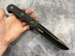 Туристический  нож Maximus AUS-8 Black Titanium, Kizlyar Supreme