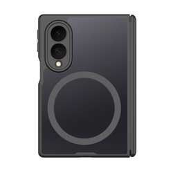 Чехол усиленный с черными рамками и с MagSafe для Samsung Galaxy Z Fold 8, серия Expn Series Magnetic от Dux Ducis