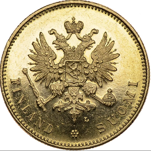 20 МАРОК 1903 года золото