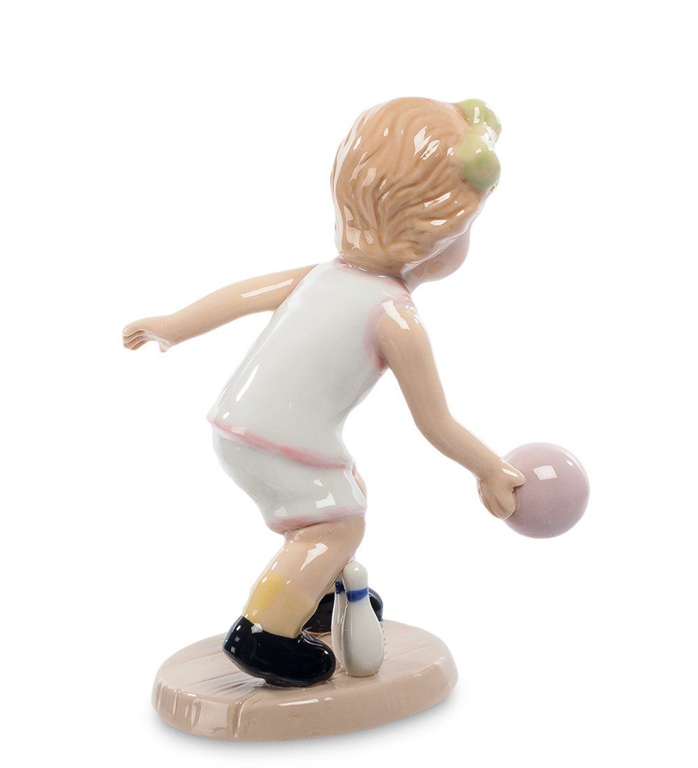 CMS-12/34 Статуэтка Девочка «Игра в боулинг» (Pavone)