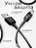 Кабель USB-A to Type-C Gurdini Braided Data Cable 5A 1m черный
