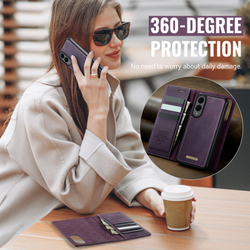 Чехол-кошелек CaseMe 2 in 1 MagSafe Samsung Galaxy S25 Edge