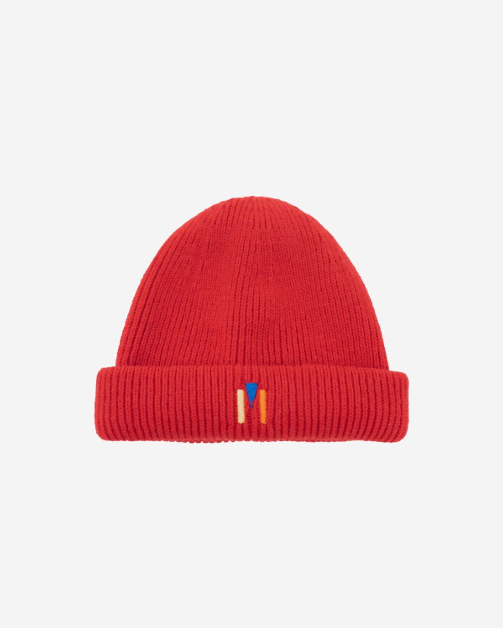 Шапка Shorty Embroidered M Red FW22 Красная