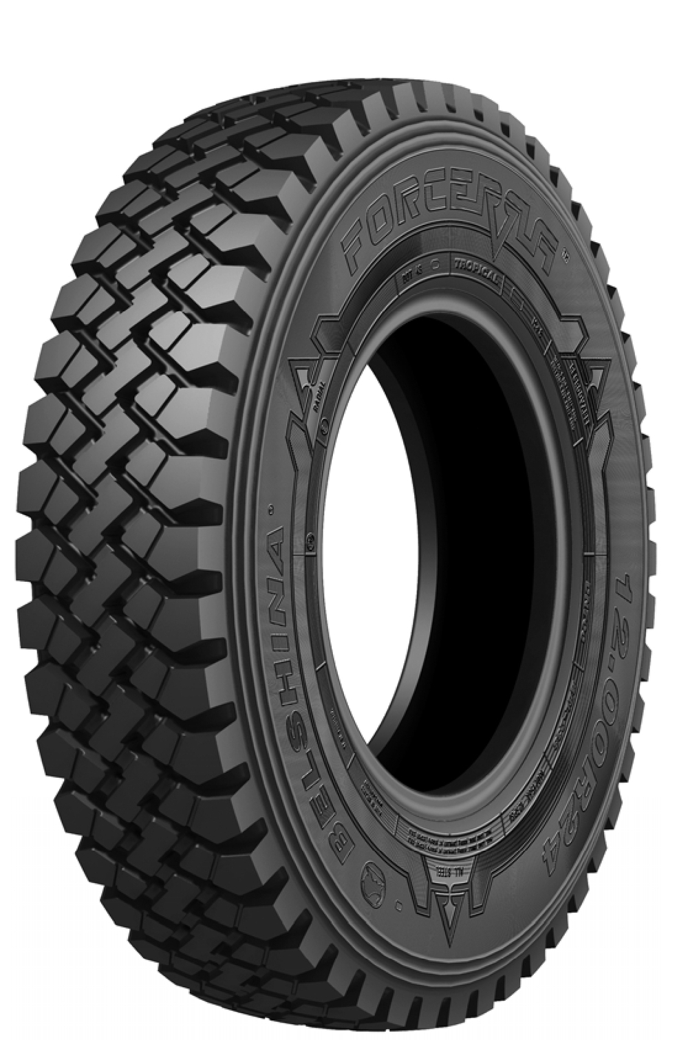 Грузовая шина 12.00 R24 160/156K FORCERRA BEL-238 БШК