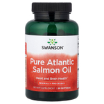 Swanson Vitamins, Чистый жир атлантического лосося, 90 мягких таблеток