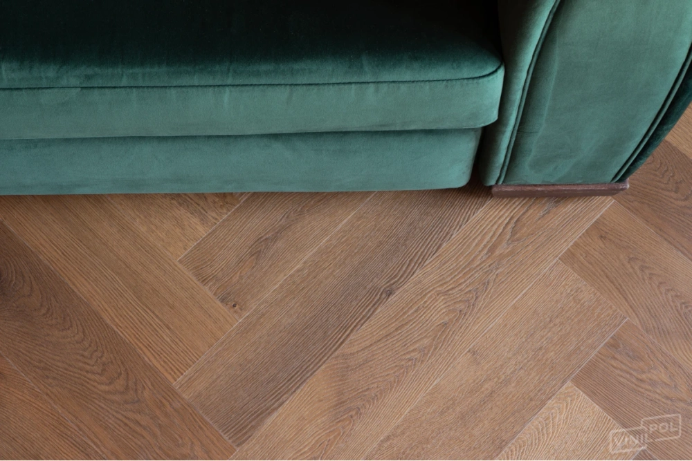 Кварц-винил Клеевой LVT Vinilam VinilPol Herringbone Glue LVT 2,5 мм Паркет Пикассо 2.787 м2