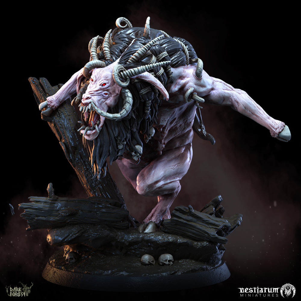 Темный лес Dark Forest Миниатюры 32-56-75мм