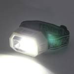 Фонарь налобный 7 режимов, COB+4LED, аккумуляторная батарея 800mAh USB S9