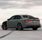 Карбоновые юбки для AUDI S4 & A4 S LINE 2017-2025+ B9 B9.5 Ауди обвес