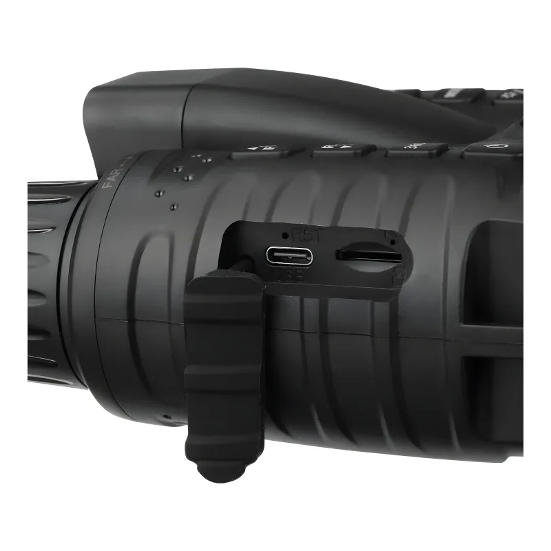 Бинокль ночного видения Veber DigiView NB-04 RF цифровой с дальномером - разъемы