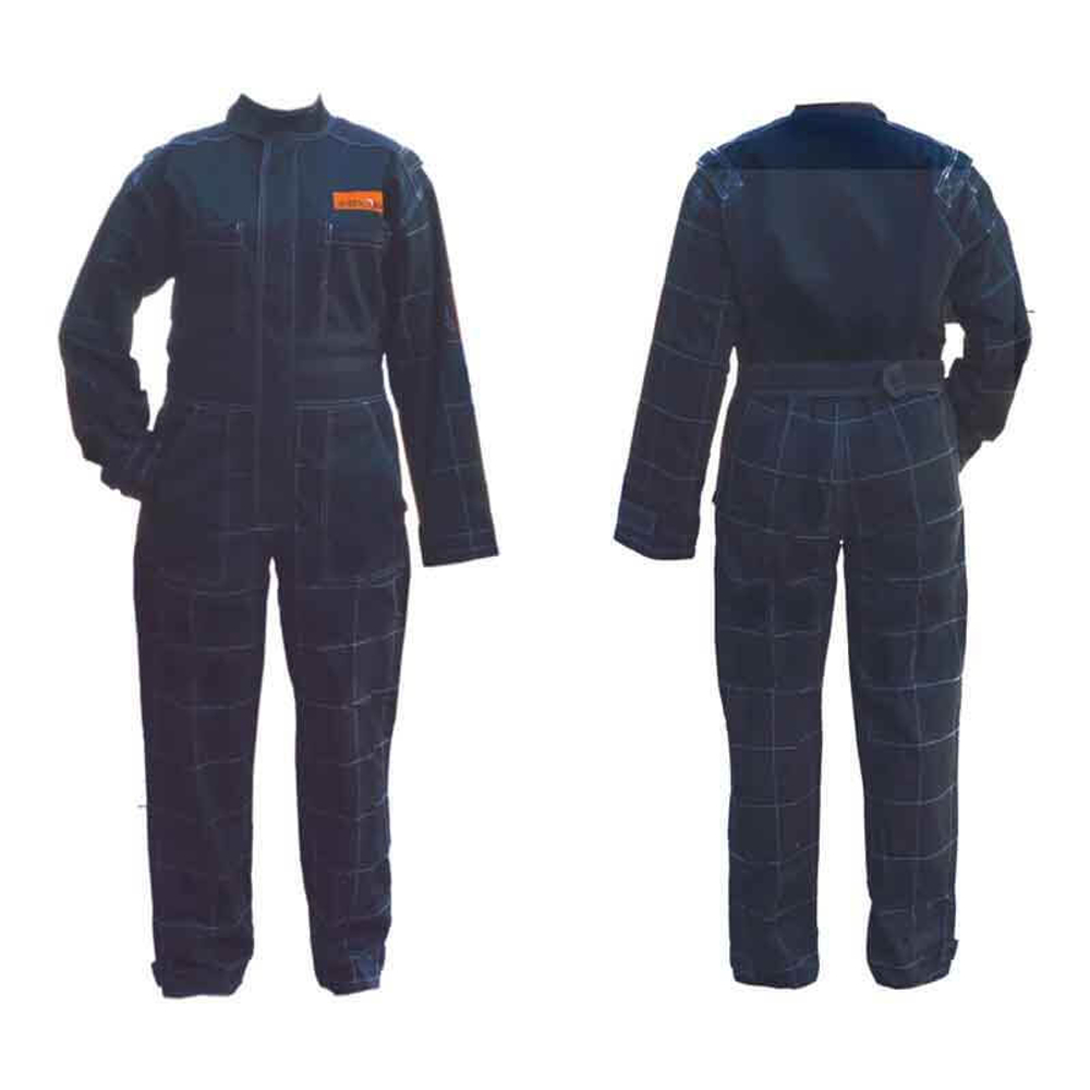 WDK-7401/ L  Комбинезон WIEDERKRAFT черный, размер L
