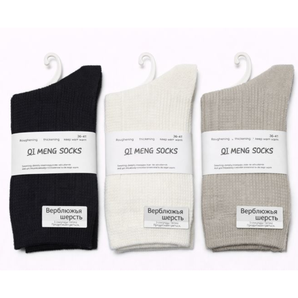 Носки женские длинные теплые Oi Meng Socks