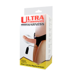 Страпон фаллоимитатор реалистик на трусиках полый ULTRA PASSIONATE HARNESS (Цвет: телесный с черным)