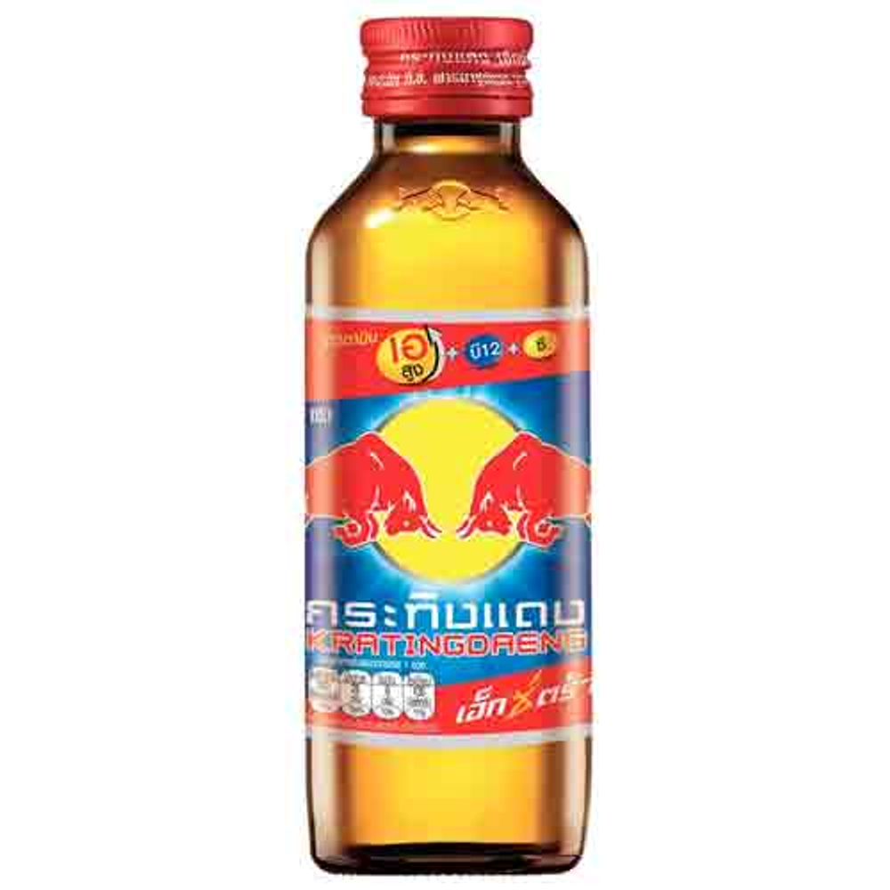Энергетический напиток Red Bull Krating daeng Extra ABC 145ml *50 шт стекло Тайланд  АТ