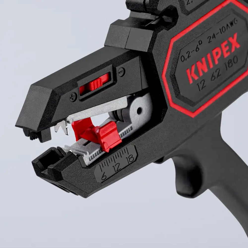 Автоматический инструмент для удаления изоляции 180 мм Knipex 12 62 180 SB
