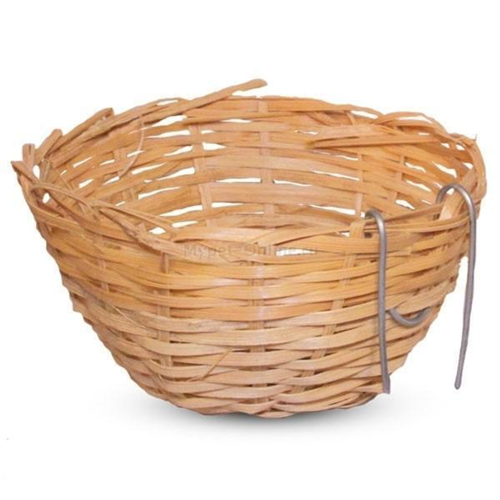Гнездо для птиц из лозы, d110*70мм, серия NATURAL , Triol