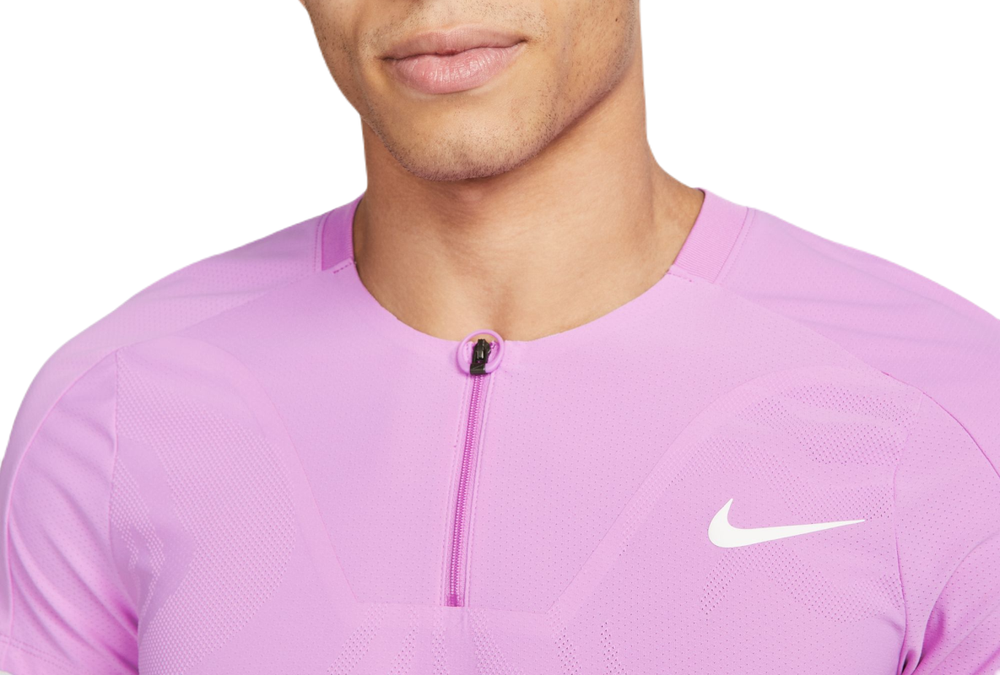 Мужское теннисное поло Nike Court Dri-Fit Adventage Slam Tennis Polo - Фиолетовый