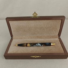 Ручка шариковая Parker IM "Золотогривый конь" с ручной росписью в футляре