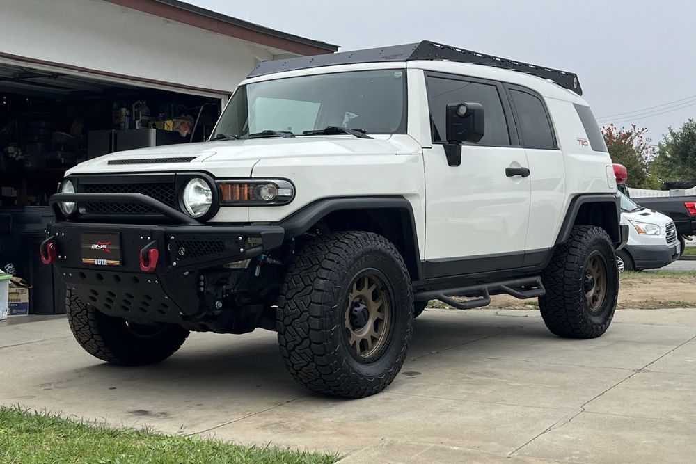 Бампер силовой передний BMS ALFA для Тойота FJ Cruiser 2005-2023