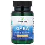 Swanson Vitamins, Габа, 250 мг, 60 капсул