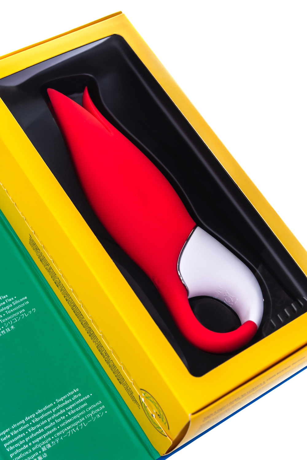 Вибратор Satisfyer Vibes Power Flower силикон красный