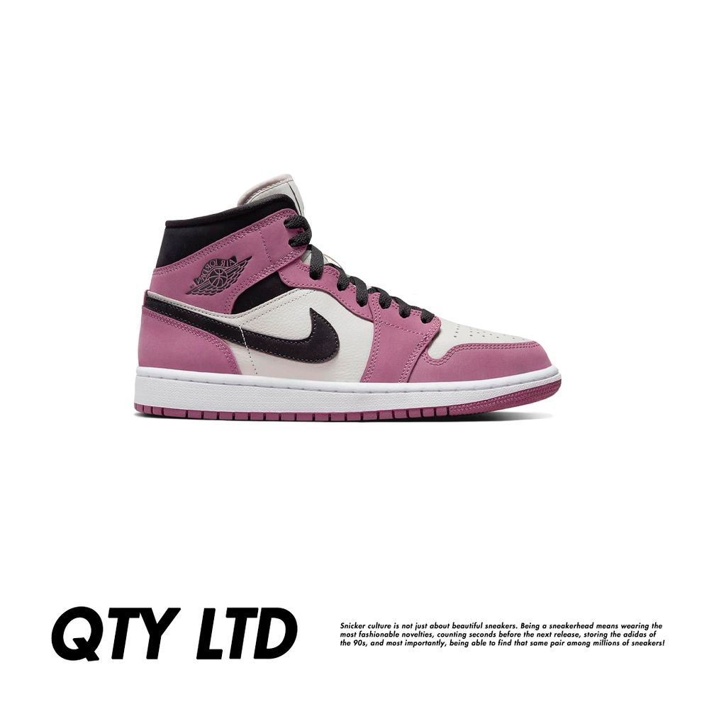 Кроссовки Jordan 1 Mid "Berry Pink" Women’s