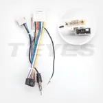 Магнитола для Nissan Tiida C11 2004-2013 (климат с круглым экранчиком, рамка черная) - Teyes CC3-2K-360 на Android 10, Быстрая, 2K QLED, CarPlay, 4G SIM-слот, 4 камеры в комплекте