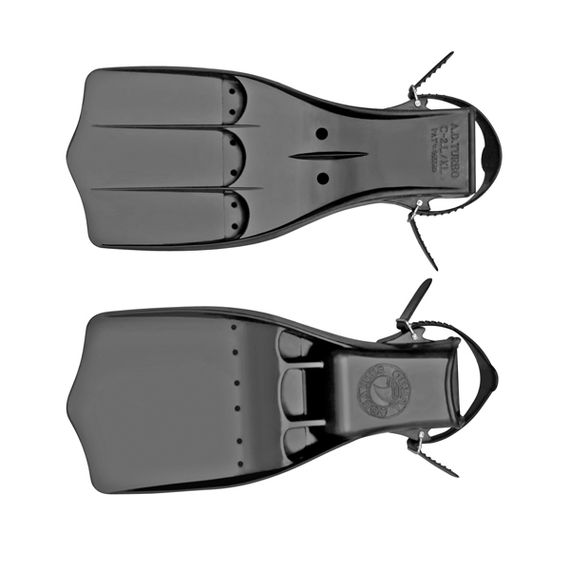 Ласты Aquarius Turbo резиновые черный