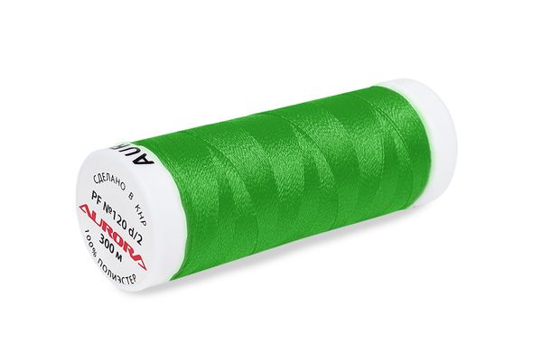 Нитки для креативных работ Aurora №120, 300 м, цв. PF232, 5 катушек
