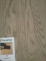 Доска паркетная Focus Floor Smart Дуб Рэйн боу 3-х полосный замковое соединение